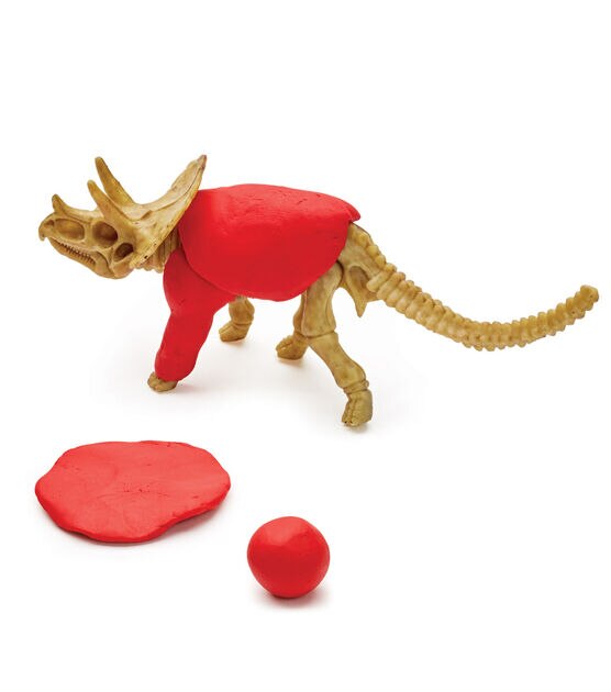 Creativity For Kids 3pc Create With Clay Plastic Dinosaurs Kit, , hi-res, image 3