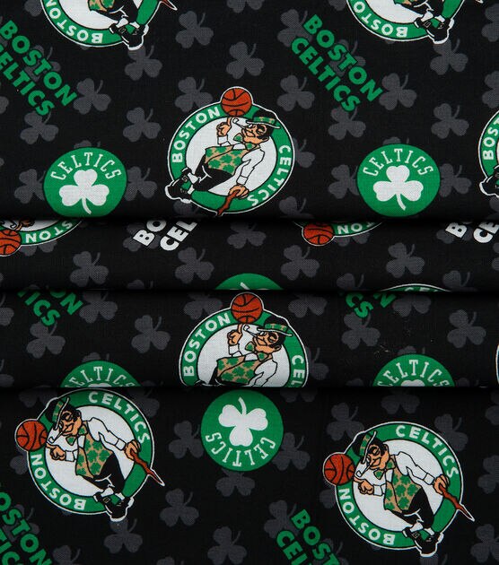 Boston Celtics Cotton Fabric, , hi-res, image 4