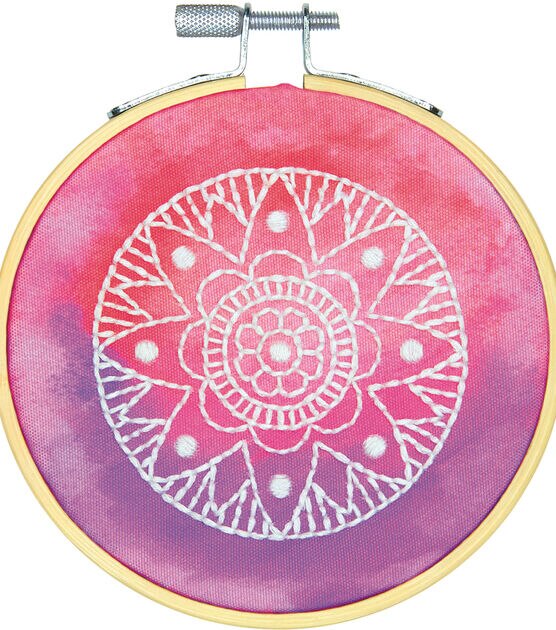 Dimensions 4" Mandala Embroidery kit
