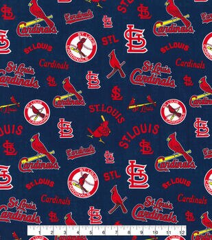 Fabric Traditions St. Louis Cardinals Fabric by the Yard/piece -  Norway