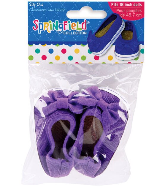 Springfield Boutique Slip On Shoes Purple