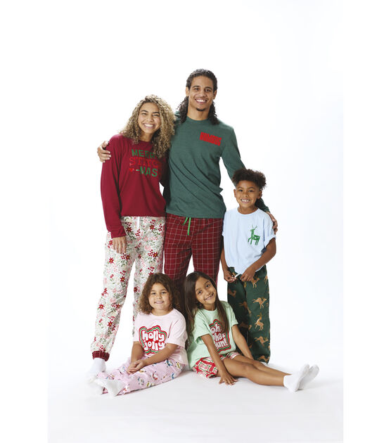 Multicolor Santa Super Snuggle Christmas Flannel Fabric, , hi-res, image 3