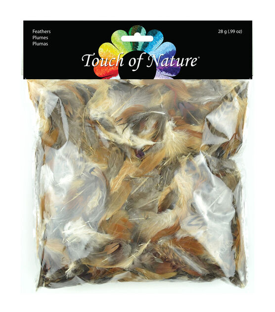 Midwest Design Big Value Pack Feathers Natural 28 grams