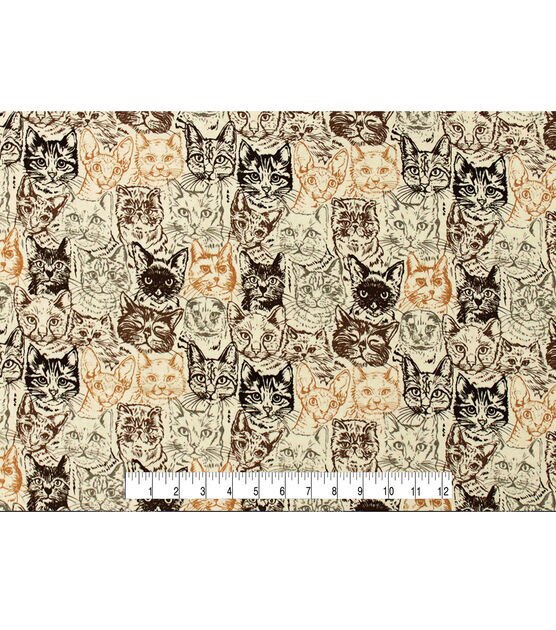Packed Cats Super Snuggle Flannel Fabric, , hi-res, image 4
