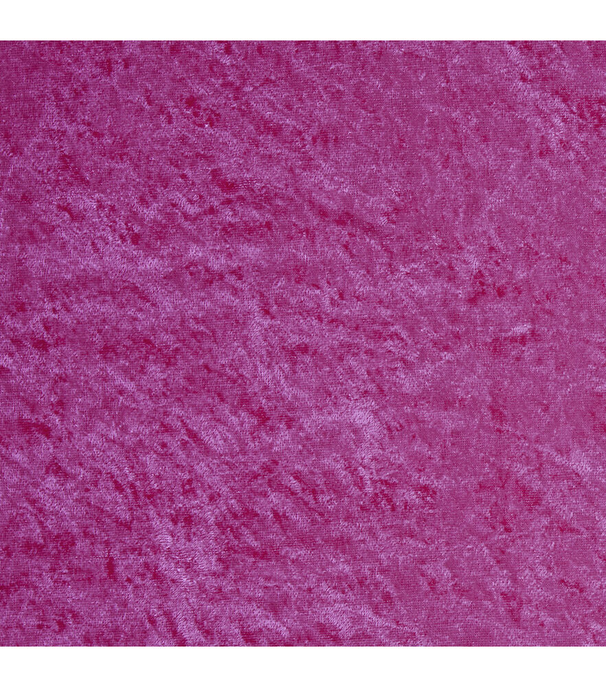 Cali Fabrics  Hot Pink Crushed Panne Velour