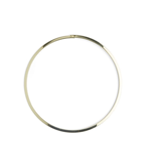 18" Gold Brass Choker by hildie & jo, , hi-res, image 2