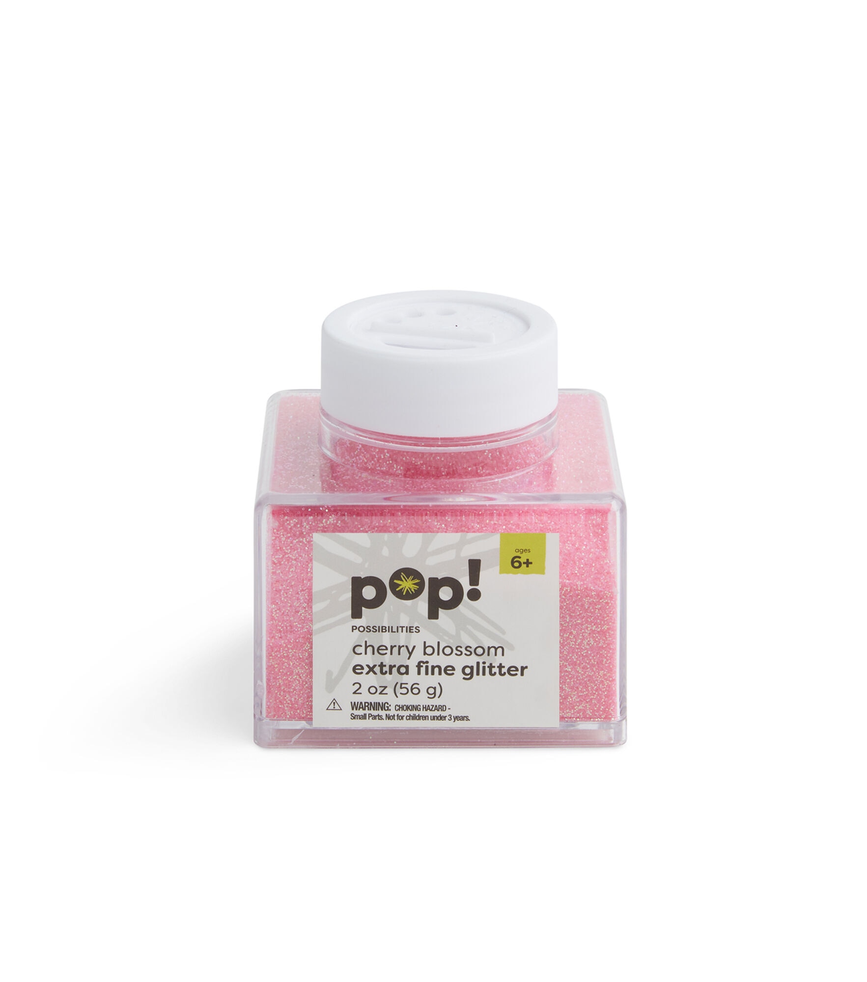 POP! 2oz Extra Fine Glitter, Pink Cherry Blossom, hi-res