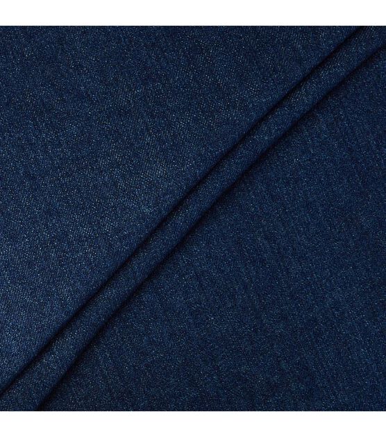 Lucky Brand 12oz Blue Textured Denim Fabric, , hi-res, image 4