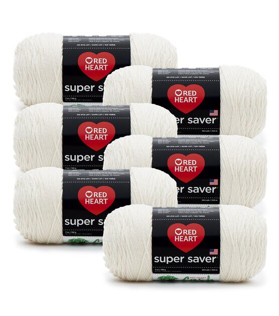Lot of 2 Skeins RED HEART Super Saver BLACK Yarn Med 4 Worsted Acrylic 7 oz  each