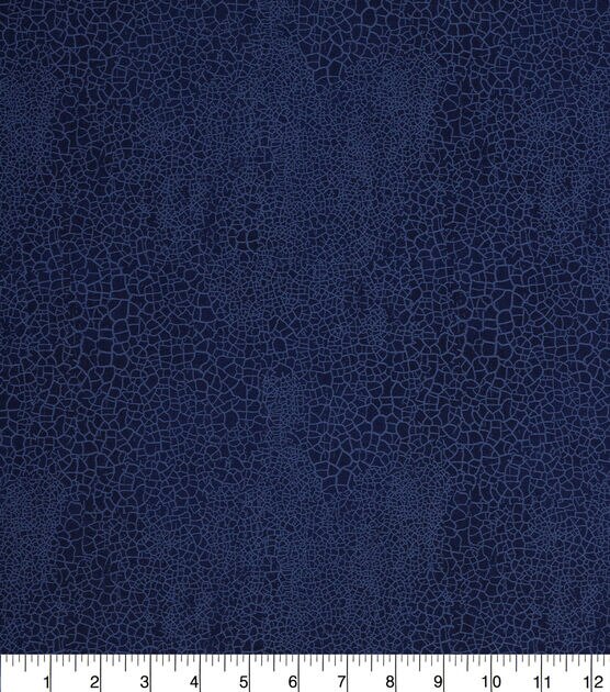 Navy Snake Blender Quilt Cotton Fabric by Keepsake Calico, , hi-res, image 2