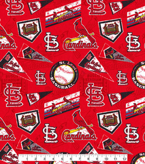 Fabric Traditions MLB St. Louis Cardinals Cotton Fabric