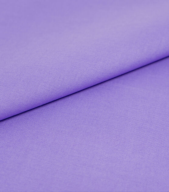 Singer Purple Solid Cotton Fabric Quarter, , hi-res, image 2