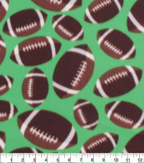 Football Blizzard Fleece Fabric, , hi-res, image 3