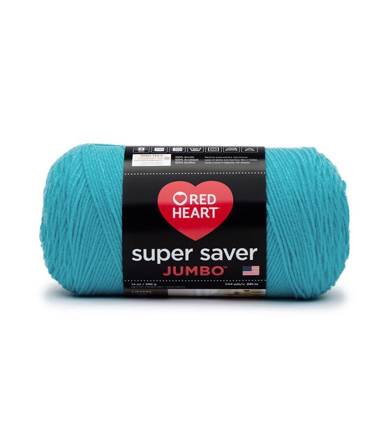 Red Heart Super Saver Jumbo 482-744yds Worsted Acrylic Yarn, , hi-res, image 1