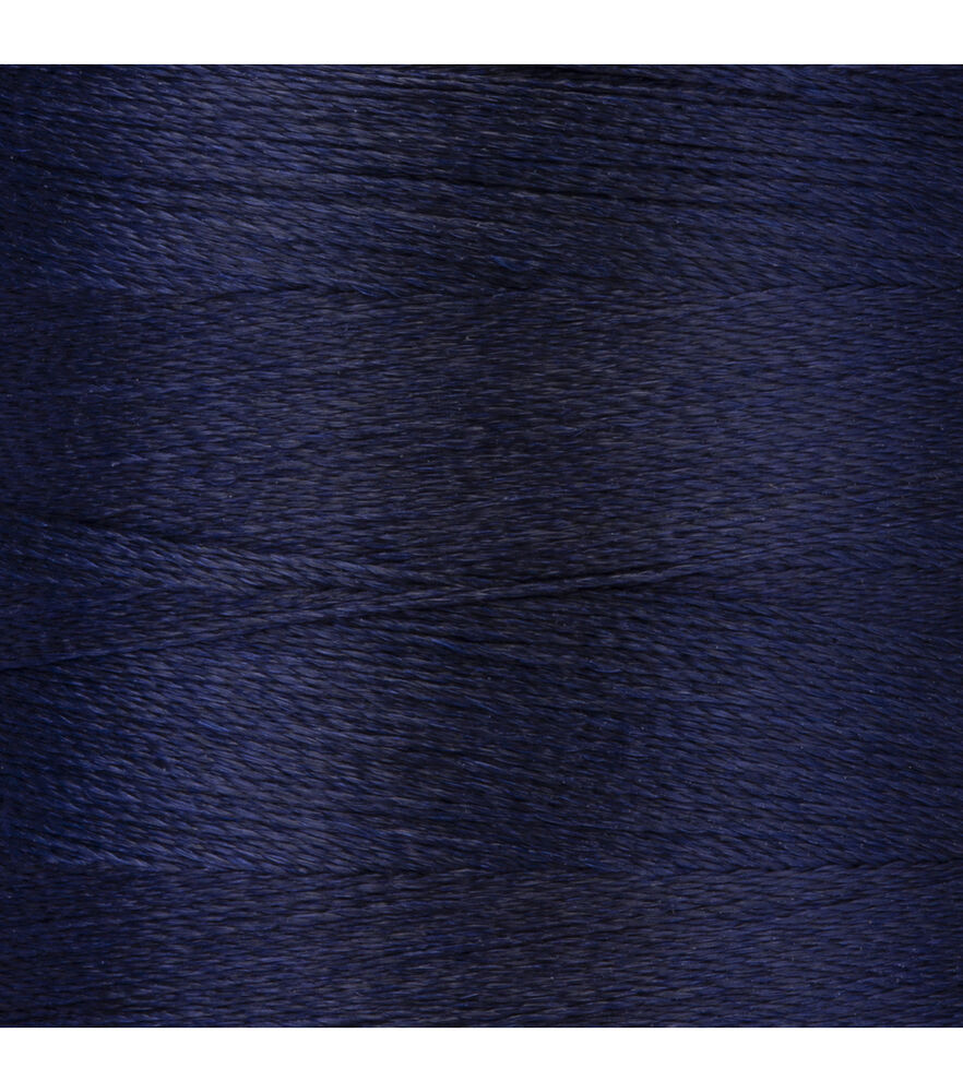 Coats & Clark 1100yd Mini King Multicolor 40wt Polyester Thread, 0013 Navy, swatch, image 37