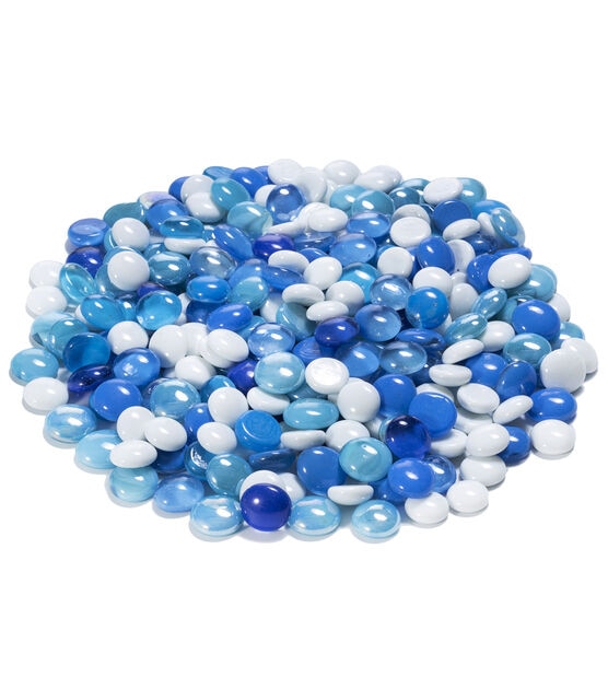Panacea 42oz Blue Seaside Glass Gems