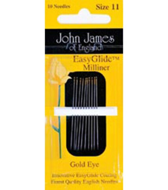 Gold'n Glide Milliners Needles Size 11 10 Pkg