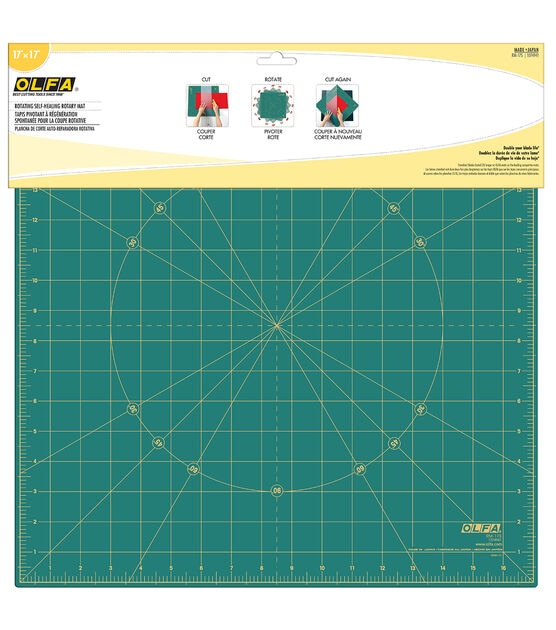 Olfa Rotating Self-Healing Rotary Mat 17x17