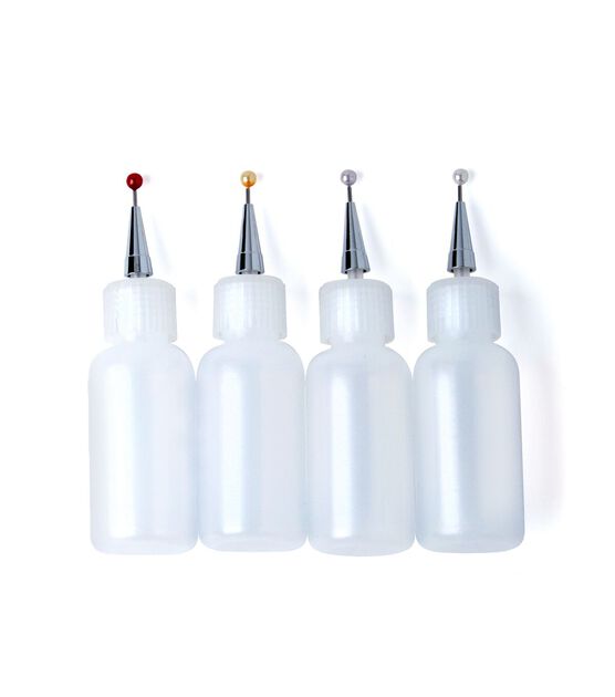 Crafter's Toolbox 4 pk 0.7 oz Ultrafine Tip Applicator Bottles, , hi-res, image 2