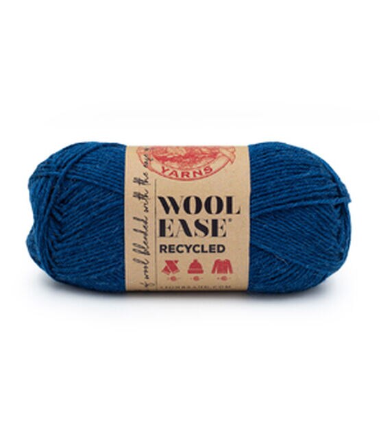 Lion Brand Wool Ease Recycled Natural 196yds Worsted Wool Blend Yarn, , hi-res, image 1