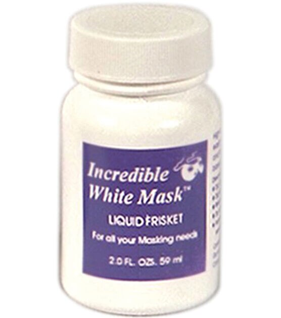 Grafix Incredible White Mask Liquid Frisket 2 Ounces