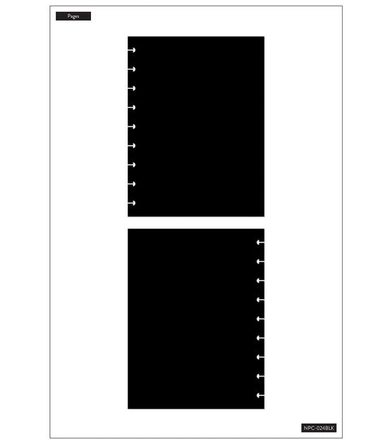 Happy Planner Classic 40 Sheet Black Pages Notebook, , hi-res, image 3
