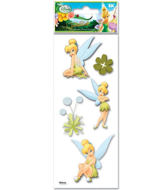 A Touch Of Jolee's Disney Dimensional Stickers Tinker Bell