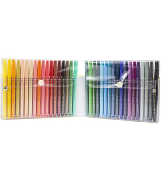 Pentel Arts Color Pen Fine Point Color Markers 18/Pkg, 1 count
