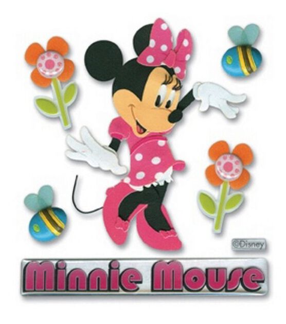 Mickey Mouse Clubhouse 3D Stickers Minnie Mouse