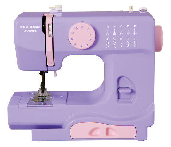 Janome Derby Portable Sewing Machine  Lady Lilac, , hi-res, image 1