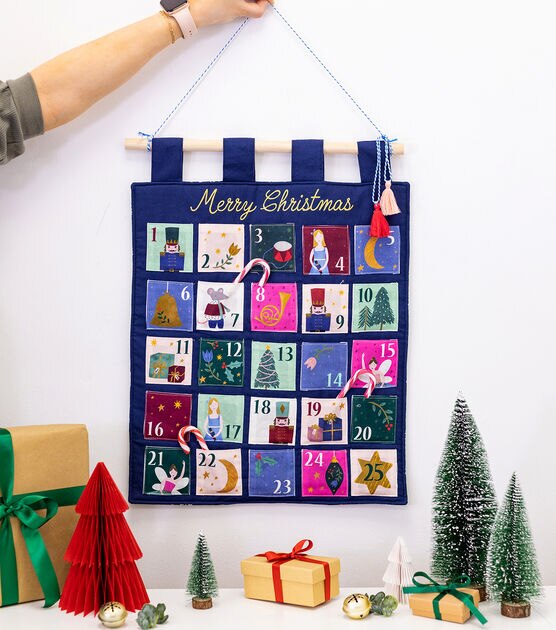 Crafter's Companion Violet Studios Nutcracker Advent Calendar Kit, , hi-res, image 4