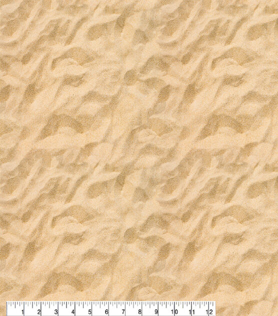 Novelty Cotton Fabric Sand, , hi-res, image 2