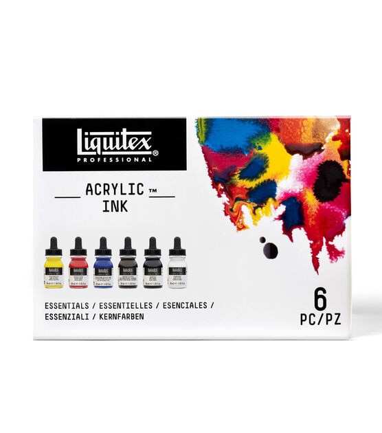 Liquitex Pro Ink Essential Set 6pc, , hi-res, image 1