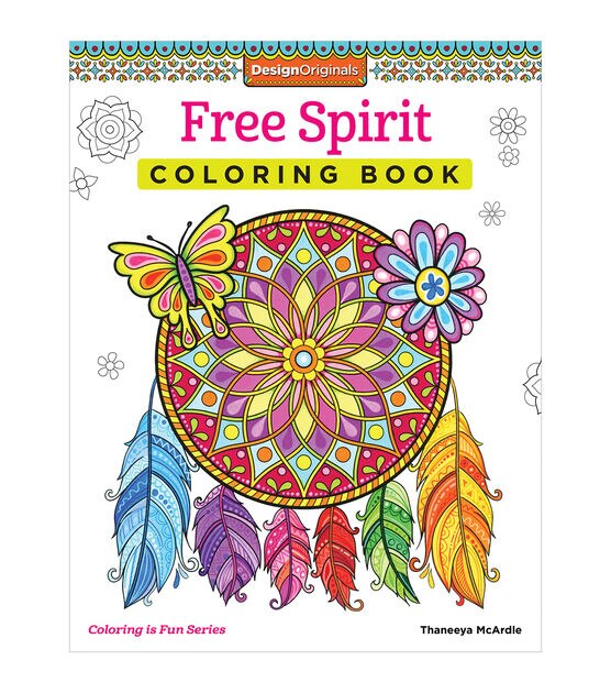 Design Originals Free Spirit Coloring Book