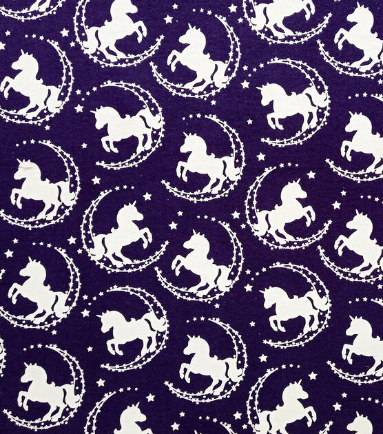 Unicorn Super Snuggle Flannel Fabric