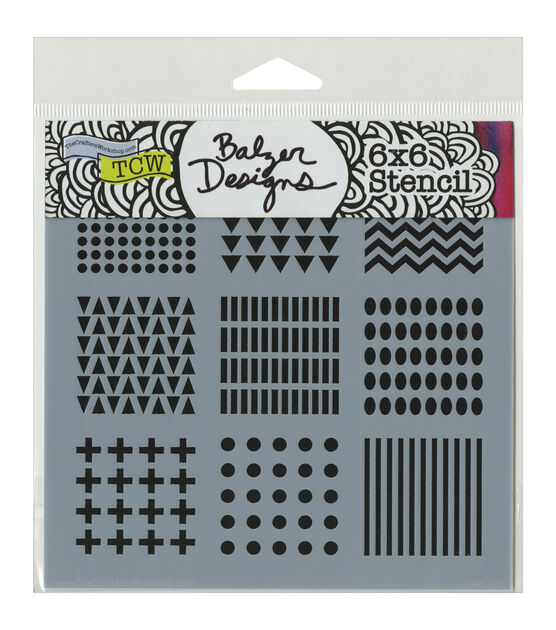 Crafter's Workshop Patterns Template 6''x6''