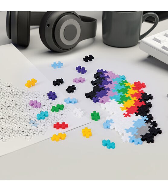 Plus-Plus Rainbow Puzzle By Number 500pc, , hi-res, image 5