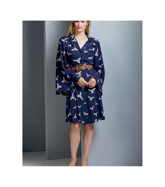 Vogue V9345 Size 6 to 14 Misses Dress Sewing Pattern, , hi-res, image 3