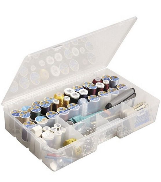 11.5 Plastic Thread Spool Organizer With 30 Compartments by Top Notch, JOANN