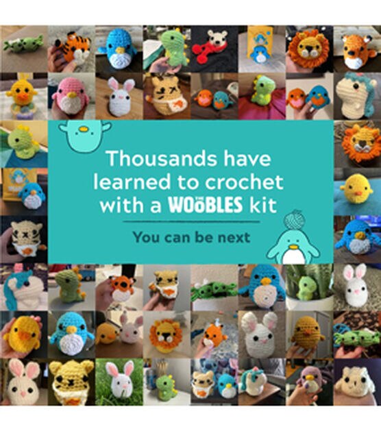 Woobles Crochet Kit - Bjorn the Narwhal