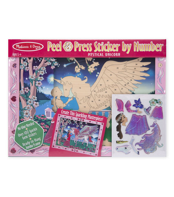 Melissa & Doug - Peel and Press Sticker by Number Activity Kit: Flower –  Olde Church Emporium