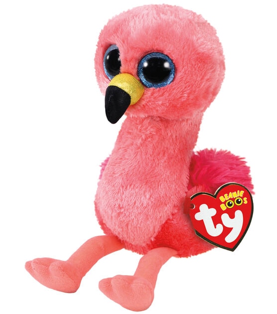 Ty Inc 6" Beanie Boos Pink Flamingo Gilda Plush Toy
