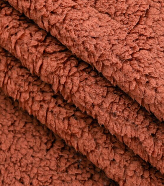 Solid Faux Fur Sherpa Fabric, , hi-res, image 11