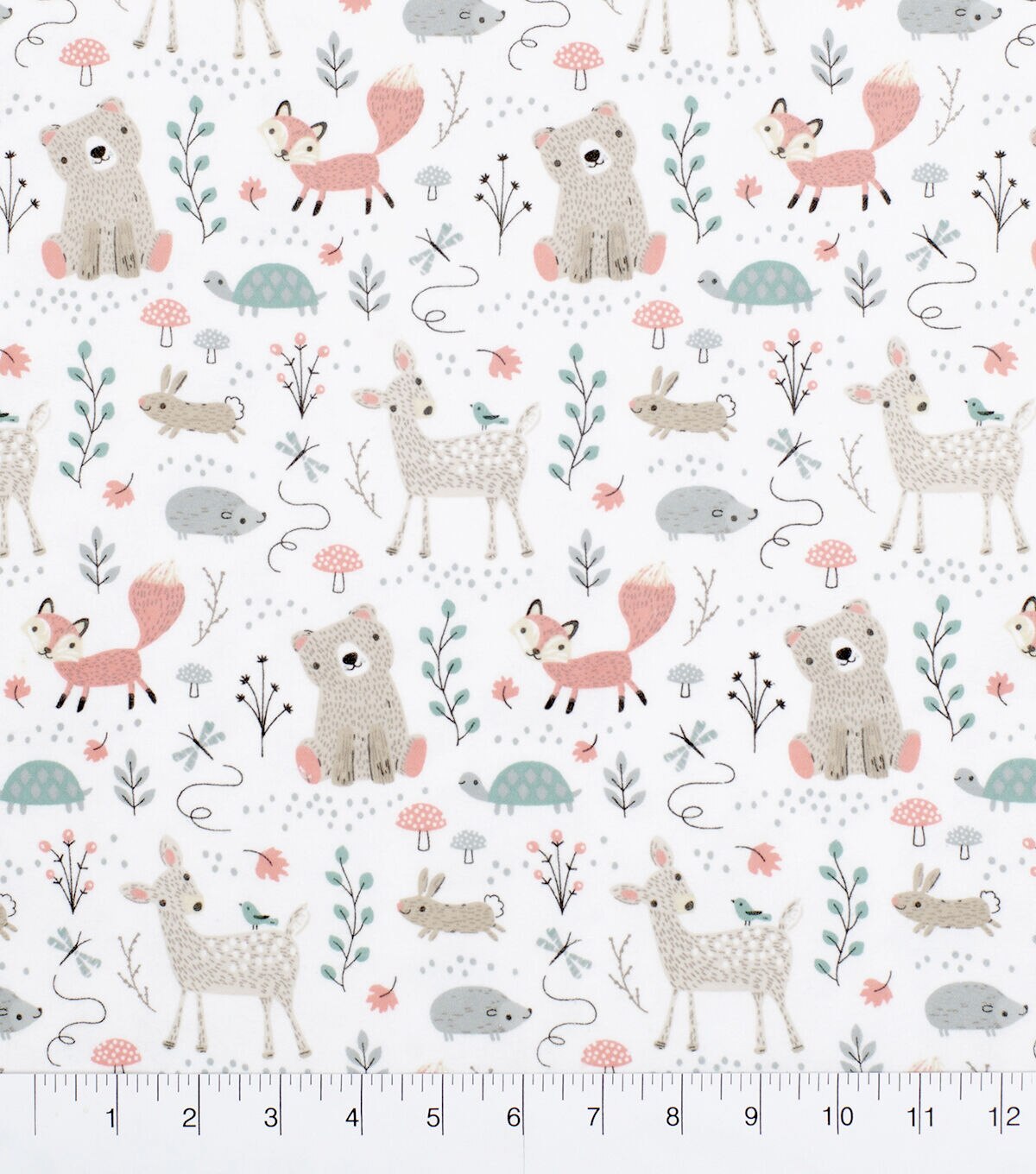 Woodland Creatures Fabric Watercolor Woodland Nursery Cotton Fabric By The Yard With Spoonflower Woodland Creatures White By Vinpauld