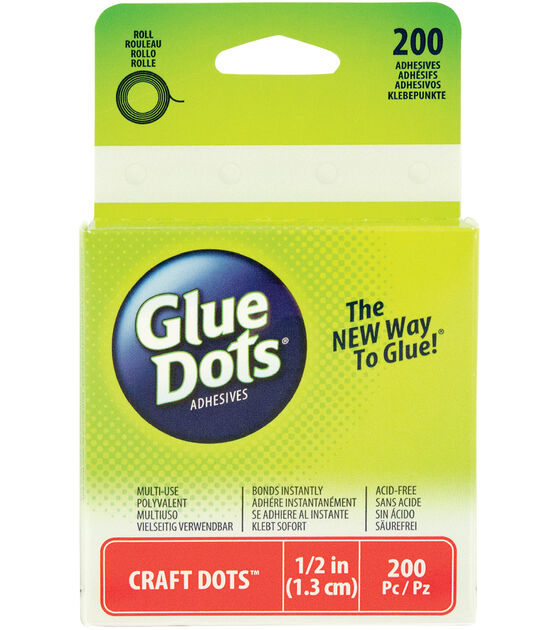 Glue Dots Dot Roll Clear