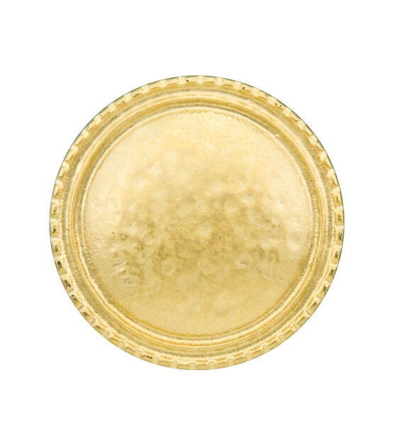 La Mode 1 1/8" Matte Gold Core Shank Buttons 2pk, , hi-res, image 2