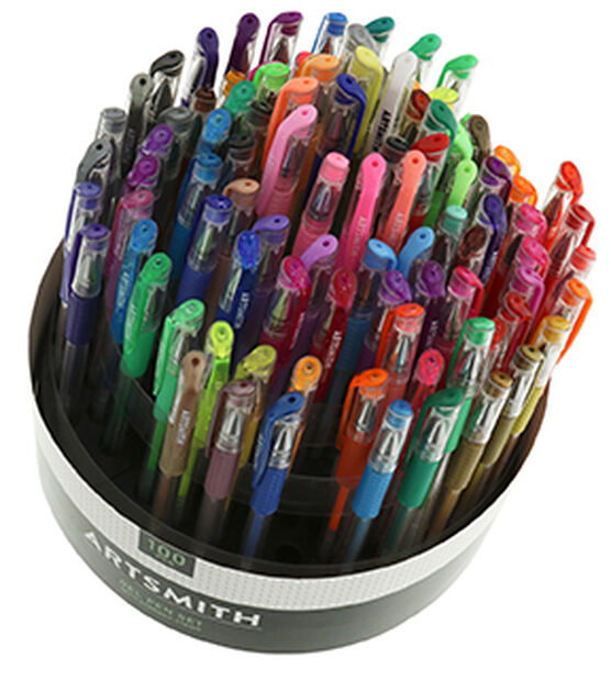 100ct Rainbow Gel Pen Carousel by Artsmith
