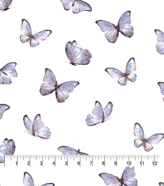 Butterfly Super Snuggle Cotton Fabric, , hi-res, image 3