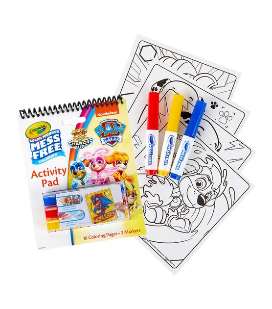 Color Wonder 50 Blank Coloring Pages - Mary Arnold Toys