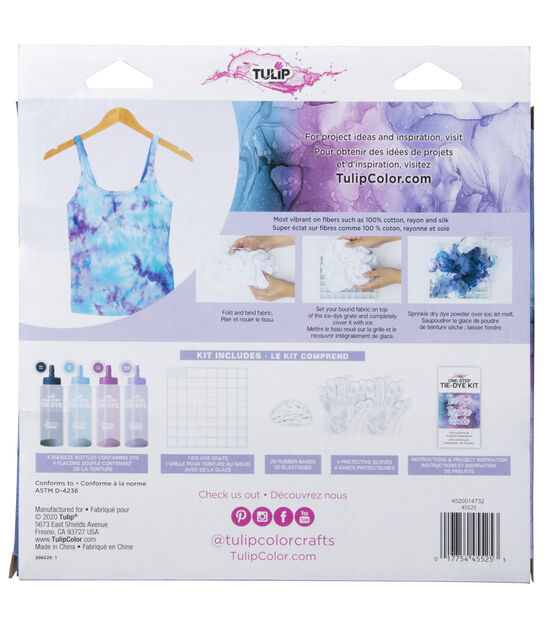 Tulip 30ct Ice Dye One Step Fabric Tie Dye Kit, , hi-res, image 2